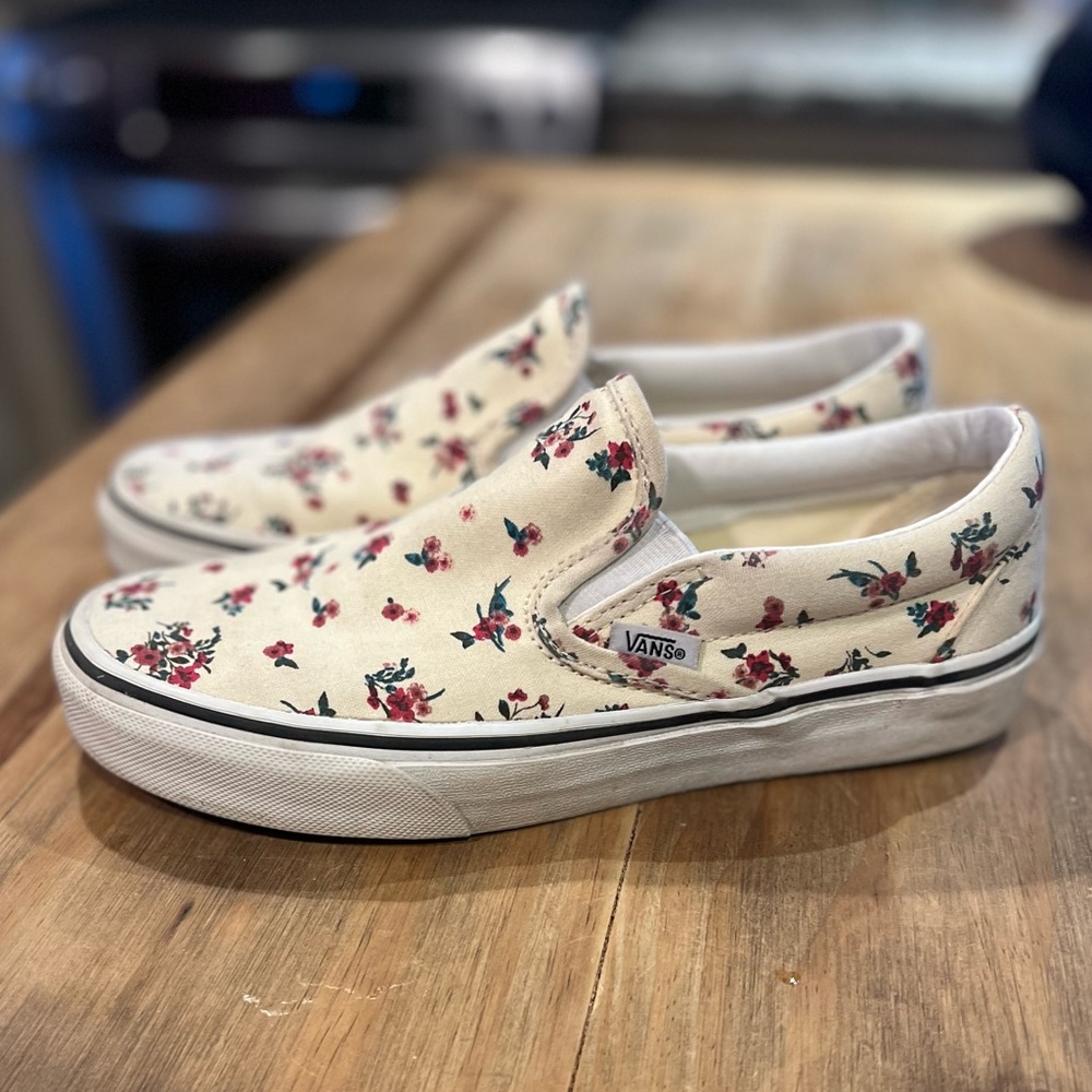 Vans Floral Slip-On Sneaker